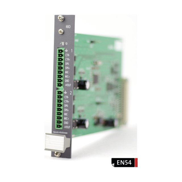 pAudio Microphone console card — KKO